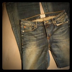 Hudson Mia Raw Hem Flare